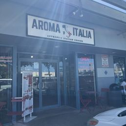 Exterior outside entrance of Aroma Italia - Honolulu, Hawaii Exterior outside entrance of Aroma Italia - Honolulu, Hawaii