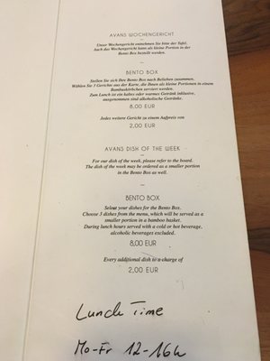 Menu photo 3 Avan Berlin, BE