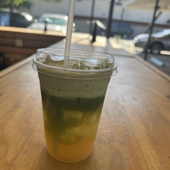 Malaya - Sweet melon matcha ($8.20) - Coffee & Tea Near Me - Arcadia, California
