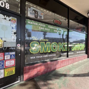 The Lemon Smoke Shop - For sure not open - Vape Shops Near Me - Lemon Grove, California