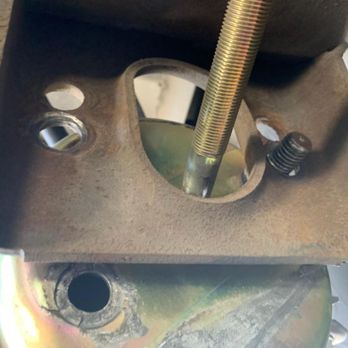 White's Auto and Diesel Services - Stud failed due to washer being installed on wrong side of flange. - Auto Repair Near Me - Vernon, Texas White's Auto and Diesel Services - Stud failed due to washer being installed on wrong side of flange. - Auto Repair Near Me - Vernon, Texas