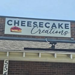 Cheesecake Creations - Outside signage