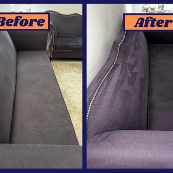 TopFloor Carpet Cleaning - Customer stated: "That couch used to be a deep purple."
So we delivered. - Carpet Cleaning Near Me TopFloor Carpet Cleaning - Customer stated: "That couch used to be a deep purple."
So we delivered. - Carpet Cleaning Near Me