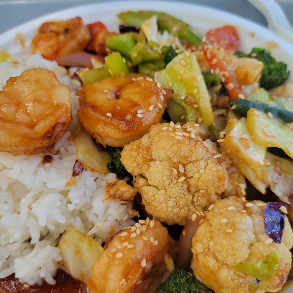 Sea Fresh Channel Islands - Stir fry shrimp plate. - Seafood Near Me - Oxnard, California Sea Fresh Channel Islands - Stir fry shrimp plate. - Seafood Near Me - Oxnard, California