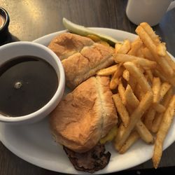 Tara’s Place Family Restaurant - French dip and fries