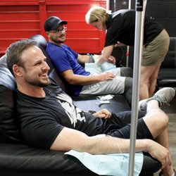 Mojo Hydration - Darty, one of our highly talented RN's administering some Mojo!