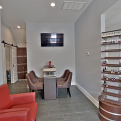 Nail Lounge - Drying and waiting area.