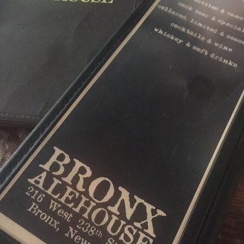 Bronx Alehouse - Food and drinks menus - American Near Me - Bronx, New York