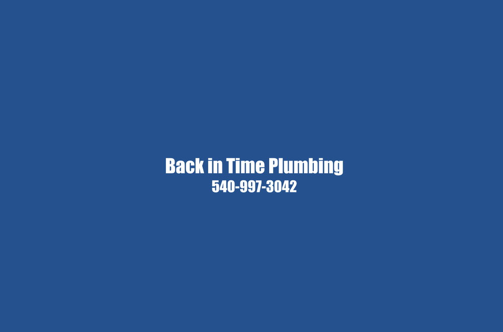 Slide of Back in Time Plumbing