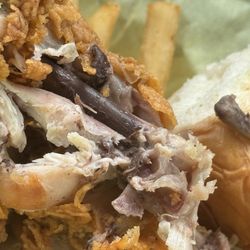 Louisiana Fried Chicken And Wings - Black bloody chicken