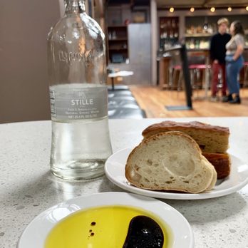 Pasta Moon - Complimentary House Baked Bread w/ olive oil + balsamic vinegar dip - Italian Near Me - Half Moon Bay, California Pasta Moon - Complimentary House Baked Bread w/ olive oil + balsamic vinegar dip - Italian Near Me - Half Moon Bay, California