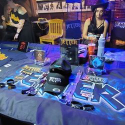 The Barn -Sanford - Merch table