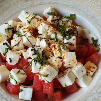 La Table d'Augustin - Watermelon and fetta salad - Provencal Near Me - Marseille, 13