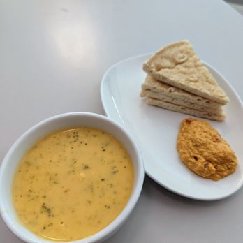 The Club MSY - Broccoli soup and hummus - Airport Lounges Near Me - Kenner, Louisiana The Club MSY - Broccoli soup and hummus - Airport Lounges Near Me - Kenner, Louisiana