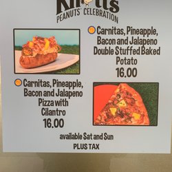 Peanuts Celebration food specials here.