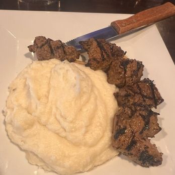 Broadside Tavern - Steak Tips (with just mash, skipped the veg) - Beer Bar Near Me - Boston, Massachusetts