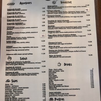 El Fogón de Elena Restaurant - Menu May 2023 - Seafood Near Me - Chicago, Illinois El Fogón de Elena Restaurant - Menu May 2023 - Seafood Near Me - Chicago, Illinois