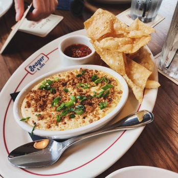 Seager & Sons - Baked crab rangoon dip - Pizza Near Me - Plano, Texas
