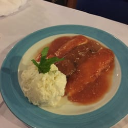 Restaurante Skunna - Sonho mineiro. Queijo de minas, goiabada, sorvete de tapioca e calda de goiaba quente.