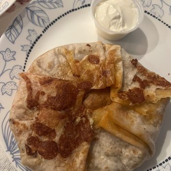Amigos Street Tacos - Crunch wrap -- massive and very full! - Breakfast & Brunch Near Me - St. Clair Shores, Michigan