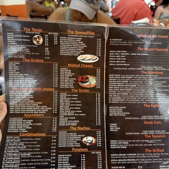 El Fogón - Menu 8/2025 - Tacos Near Me - Playa del Carmen, ROO El Fogón - Menu 8/2025 - Tacos Near Me - Playa del Carmen, ROO