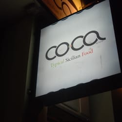 Coca Typical Sicilian Food