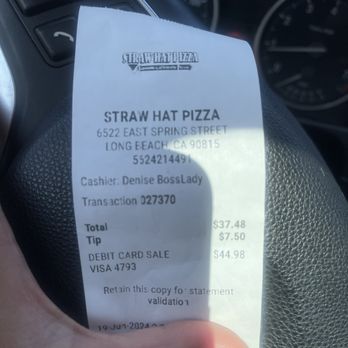 Straw Hat Pizza - Denise BossLady - Pizza Near Me - Long Beach, California Straw Hat Pizza - Denise BossLady - Pizza Near Me - Long Beach, California