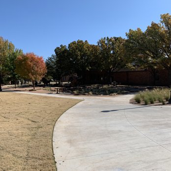 Midwestern State University - Back shot of Mustangs in front of Centennial Hall. - Colleges & Universities Near Me - Wichita Falls, Texas