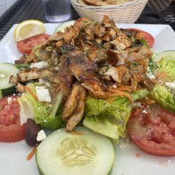 Mosaic Salad with Chicken