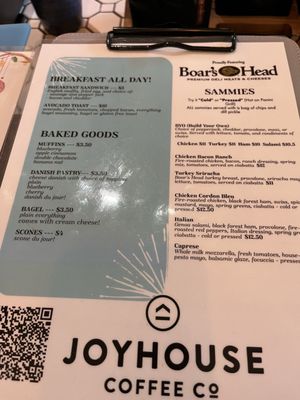 Menu photo 2 Joyhouse Cave Springs, AR