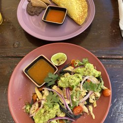 Café Luan - Chicken tacos and omelet