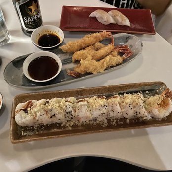 Friends Sushi - Dragon roll and shrimp tempura - Sushi Bars Near Me - Chicago, Illinois