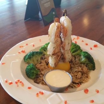 Bluffside Grill & Bar - Shrimp Skewers with Lemon Aioli - Bars Near Me - Lake City, Minnesota