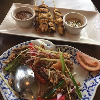 Thai Kitchen I - Crispy duck and chicken satay - Thai Near Me - Bridgewater, New Jersey Thai Kitchen I - Crispy duck and chicken satay - Thai Near Me - Bridgewater, New Jersey