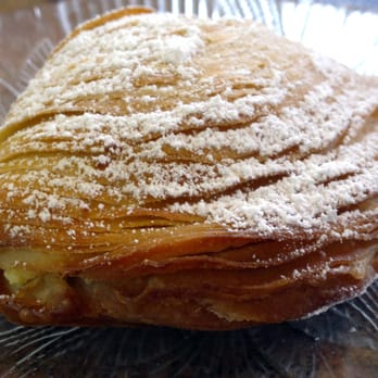 Caffe Greco - Sfogliatelle (Not sure of exact price - total for macchiato and sfogliatelle was $4.25) - Coffee & Tea Near Me - San Francisco, California