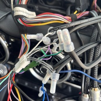 M & M Audio - cut wire they did not connect. - Car Stereo Installation Near Me - Nokomis, Florida M & M Audio - cut wire they did not connect. - Car Stereo Installation Near Me - Nokomis, Florida