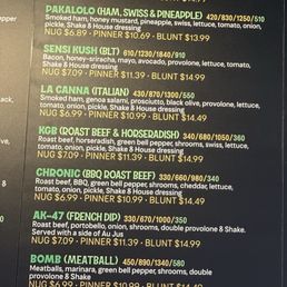 Menu Menu