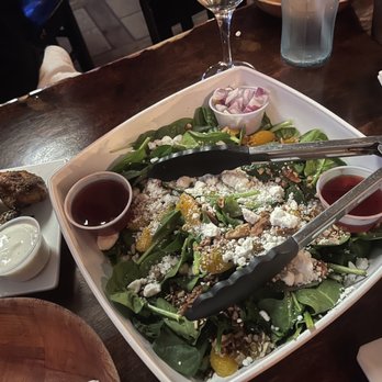 The Fire Place - Large spinaci salad to share - Pizza Near Me - Southington, Connecticut The Fire Place - Large spinaci salad to share - Pizza Near Me - Southington, Connecticut