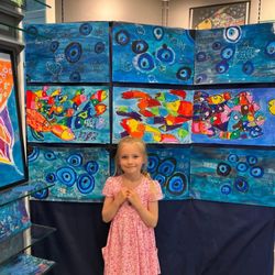 Ecole Bilingue Maria Montessori EBMM - School art expo
