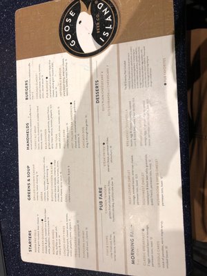 Menu photo 5 Goose Island Brewpub Chicago, IL Menu photo 5 Goose Island Brewpub Chicago, IL