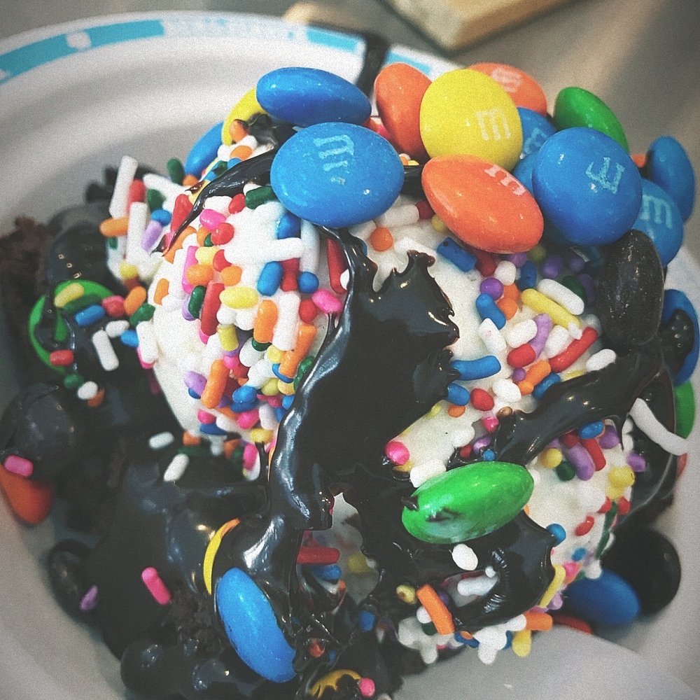 Ben & Jerry’s - Brownie Sunday with vanilla ice cream and candy toppings - Ice Cream & Frozen Yogurt Near Me - Charlotte, North Carolina
