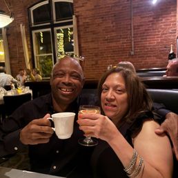 Me and my beautiful wife enjoying my 54th birthday