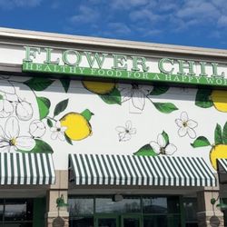 Flower Child Mural - The vivid and bright Flower Child mural.