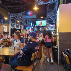 The Moon Tower Sports Bar - View from the back of the bar