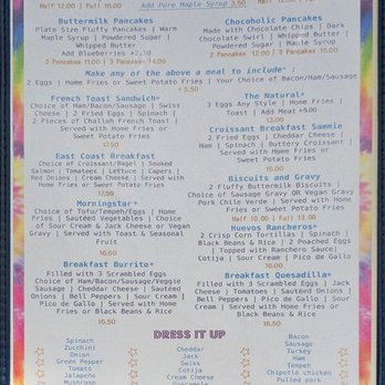 Studio One Cafe - Menu - Breakfast & Brunch Near Me - Eugene, Oregon