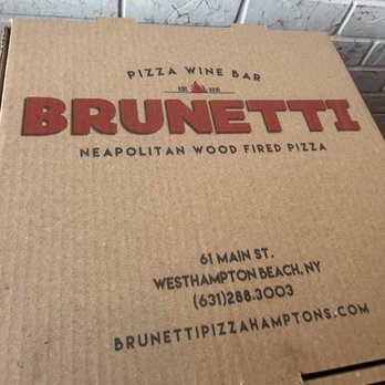 Brunetti Pizza Westhampton Beach - Can't let go of the pizza. - Italian Near Me - Westhampton Beach, New York