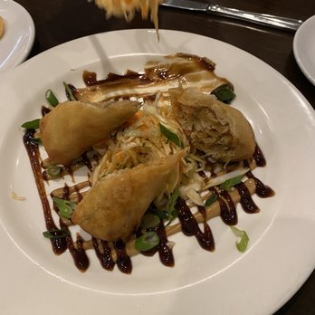 Persimmon Restaurant - Smoked Trout Spring Rolls - New American Near Me - Bethesda, Maryland Persimmon Restaurant - Smoked Trout Spring Rolls - New American Near Me - Bethesda, Maryland
