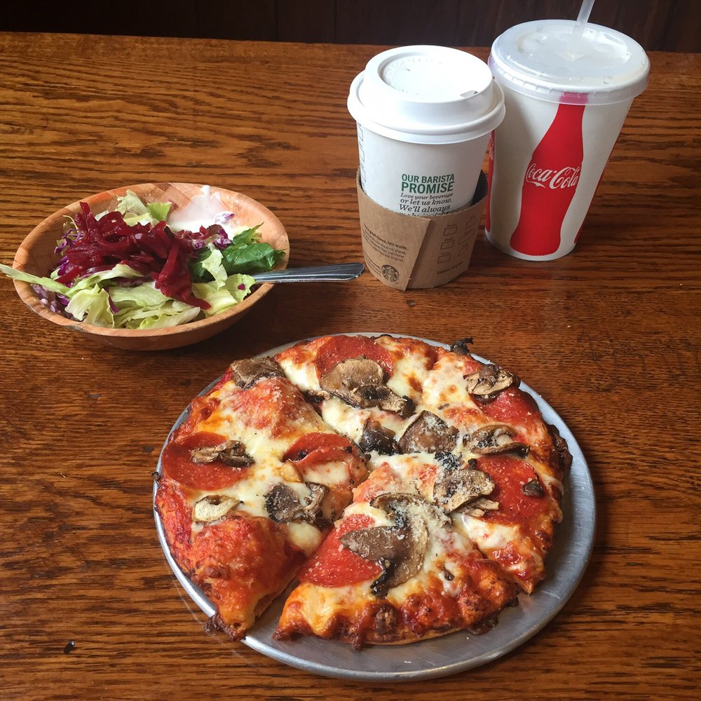 Rusty's Pizza Parlor - Lunch special minus coffee from next door - Pizza Near Me - Santa Barbara, California Rusty's Pizza Parlor - Lunch special minus coffee from next door - Pizza Near Me - Santa Barbara, California