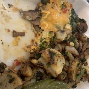 Rodeo Cafe - It was so good, I didn't remember to take a pic until I was already halfway thru the omelette. Sorry! Vege omelette and rodeo fries. - Breakfast & Brunch Near Me - Rialto, California Rodeo Cafe - It was so good, I didn't remember to take a pic until I was already halfway thru the omelette. Sorry! Vege omelette and rodeo fries. - Breakfast & Brunch Near Me - Rialto, California