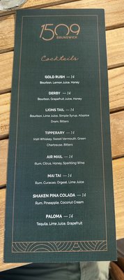 Menu photo 6 1509 Brunswick Brunswick, GA